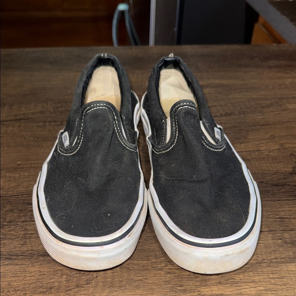 Vans Black & White Classic Slip-On